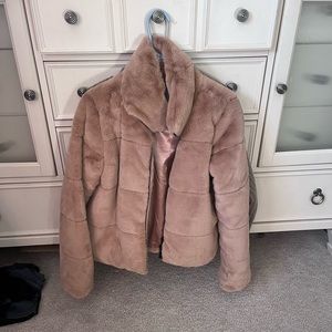 DKNY Faux furr jacket